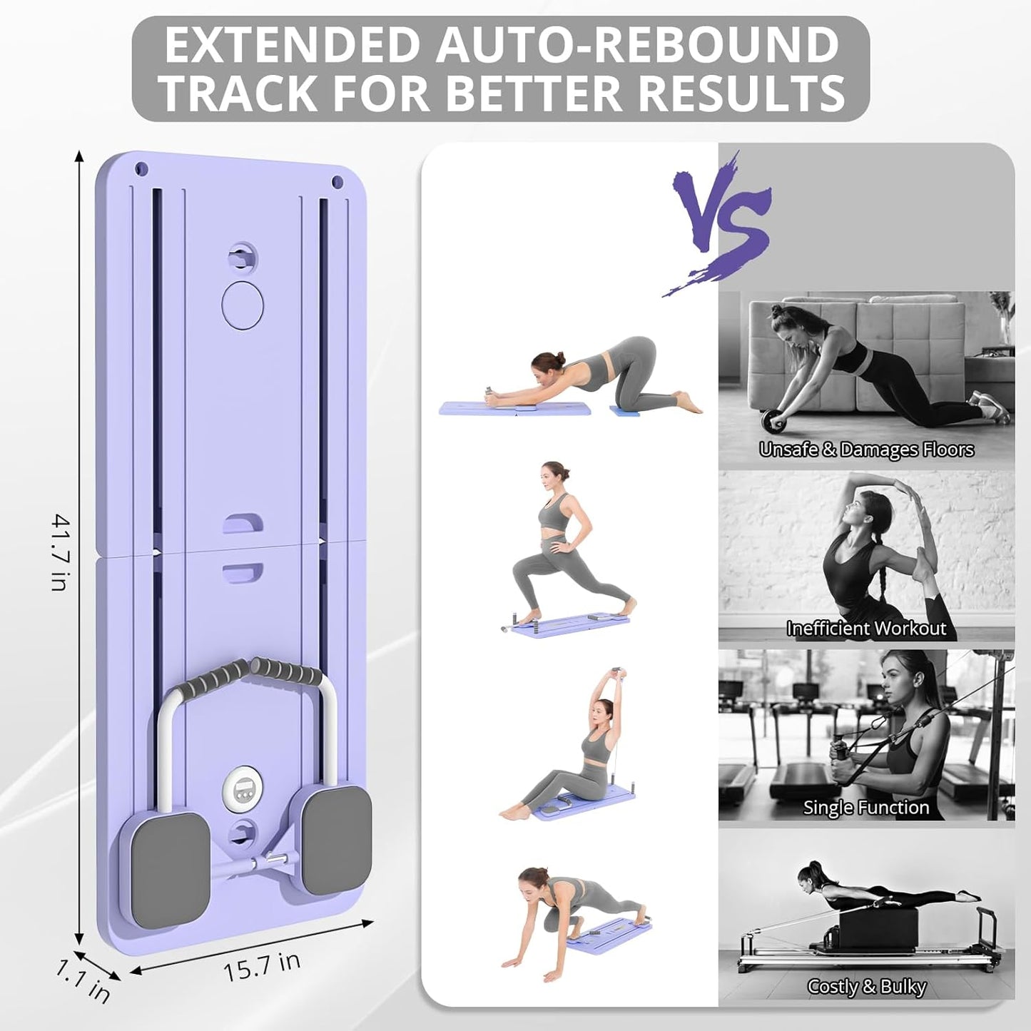 Versatile Home Pilates Reformer™