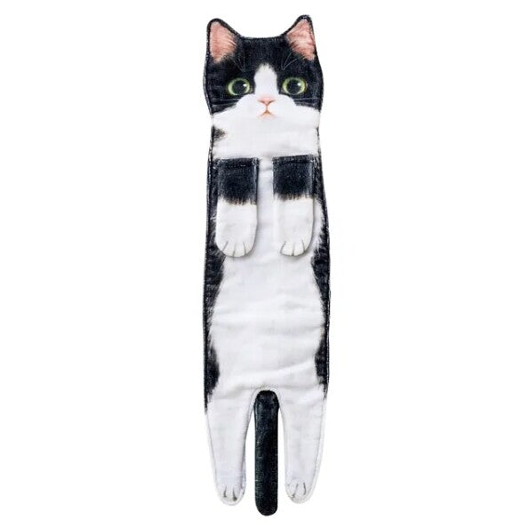 Funny Cat Hand Towel Quick Dry Towel