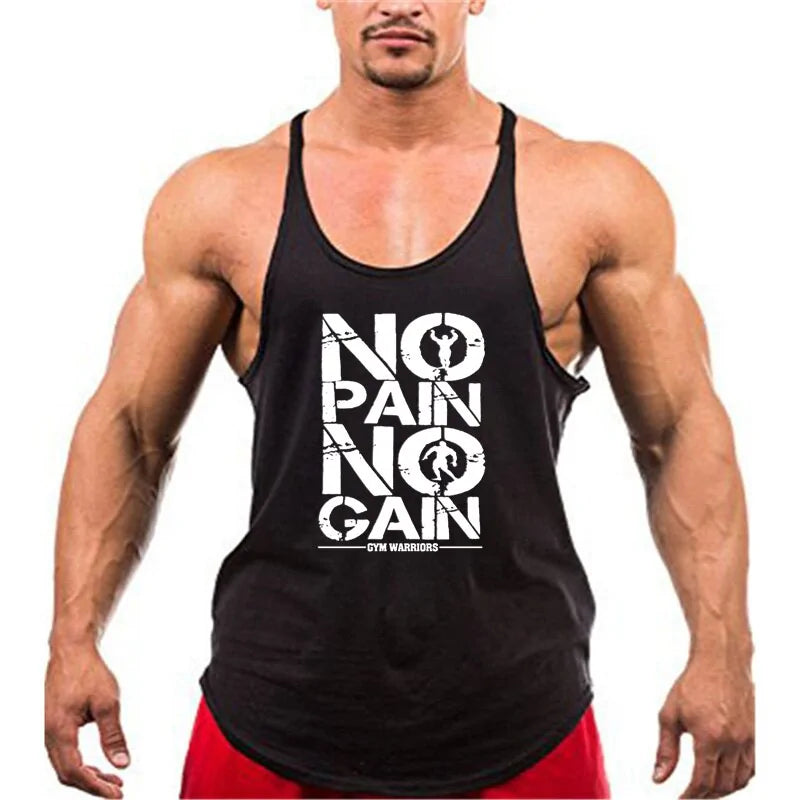 Bodybuilding Cotton Gym Sleeveless Tank Top for Men