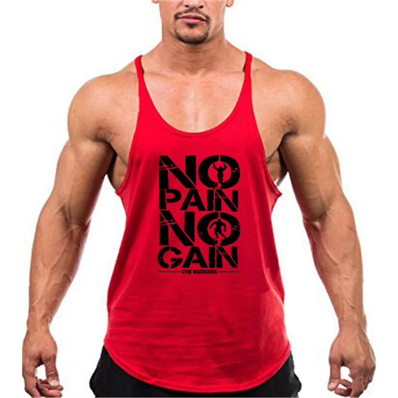 Bodybuilding Cotton Gym Sleeveless Tank Top for Men