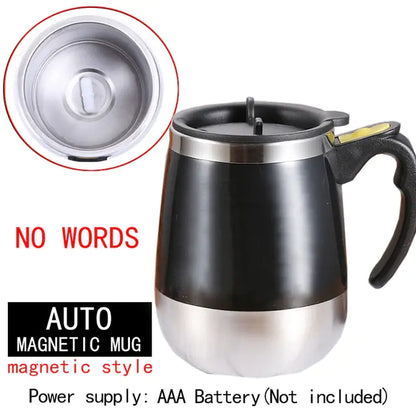 Stir-Magic™ Self-Stirring Magnetic Mug