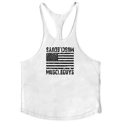 Bodybuilding Cotton Gym Sleeveless Tank Top for Men