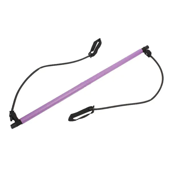 Portable Pilates Bar and Resistance Band - Fit & Fab Essentials