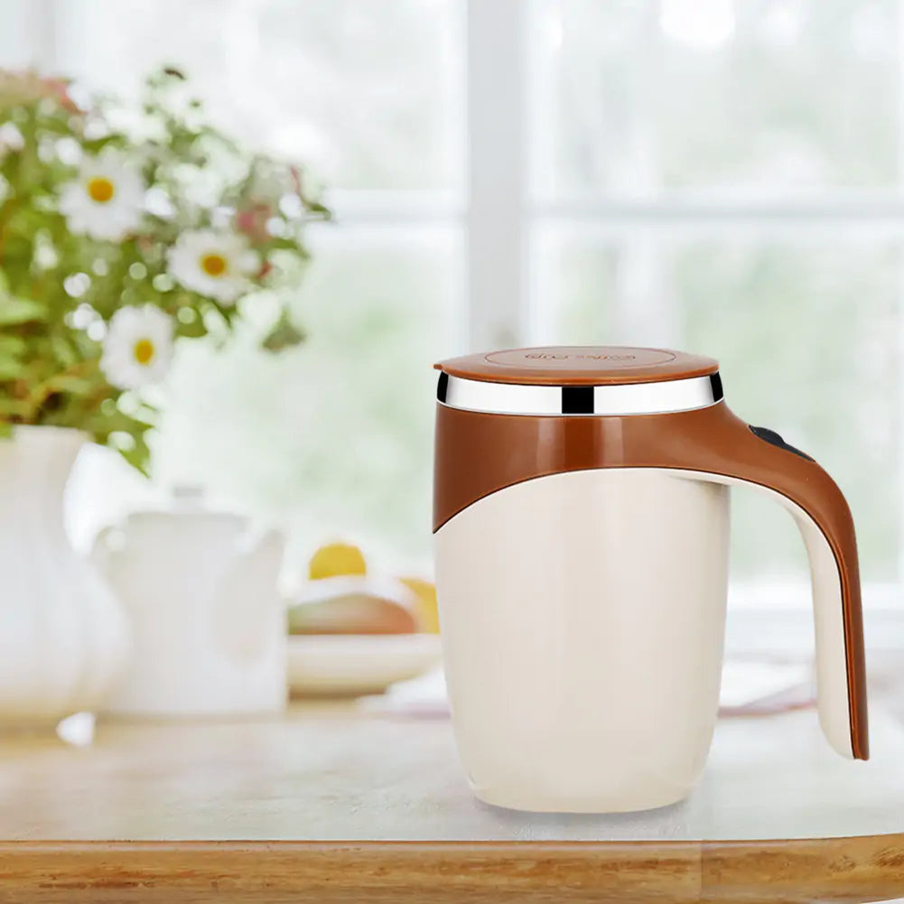 Magnetic Stir Magic Mug: 380ml of Automatic Delight