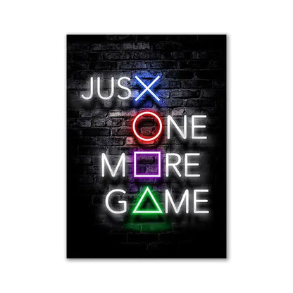 Nordic Gamer Quotes Art Poster