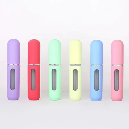 Mini Travel Portable Refillable Perfume Spray Bottle in Candy Colors