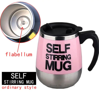 Stir-Magic™ Self-Stirring Magnetic Mug