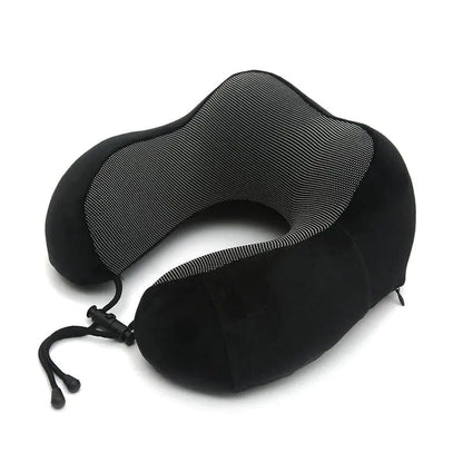 Orthopedic Neck Massaging Pillow For Travel With Eye Mask And Ear Protector