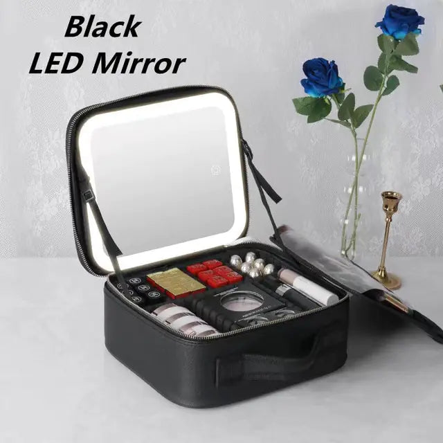 LED Light Cosmetic Bag - Fit & Fab Essentials