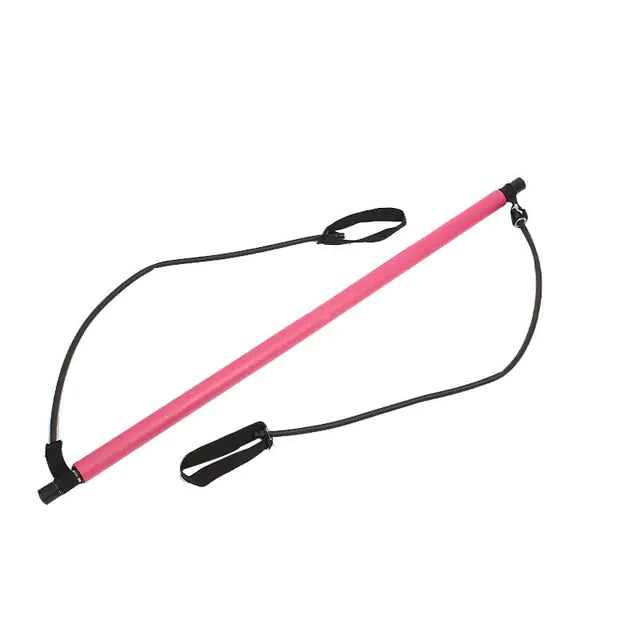 Portable Pilates Bar and Resistance Band - Fit & Fab Essentials