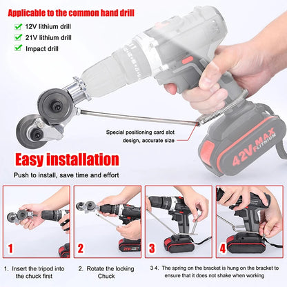 SwiftSlice™: Double-Headed Electric Plate Cutter