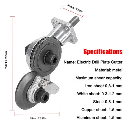 SwiftSlice™: Double-Headed Electric Plate Cutter