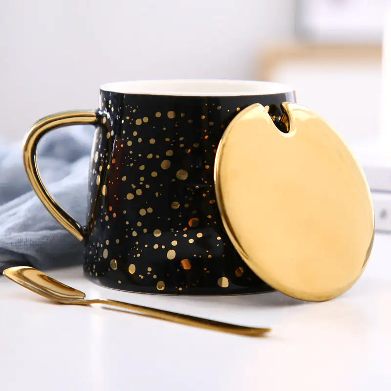 Starry Sky Ceramic Mug - Fit & Fab Essentials