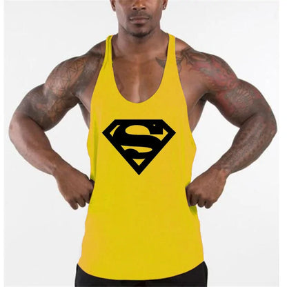 Bodybuilding Cotton Gym Sleeveless Tank Top for Men