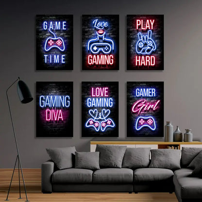 Nordic Gamer Quotes Art Poster