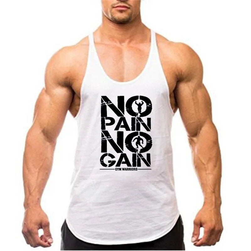 Bodybuilding Cotton Gym Sleeveless Tank Top for Men