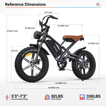 ThunderRide: 750W Electric Adventure Bike