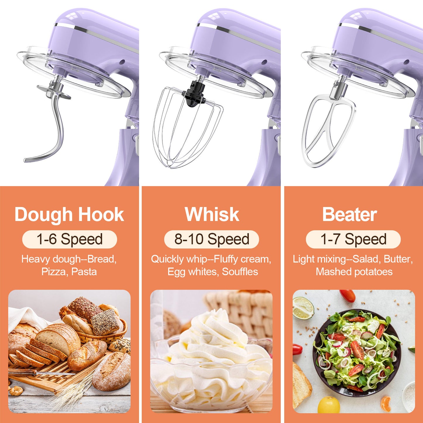 🍇 PowerMix Pro 3-in-1 Electric Stand Mixer 🍇