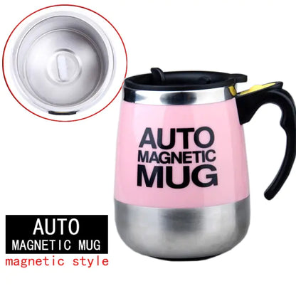 Stir-Magic™ Self-Stirring Magnetic Mug