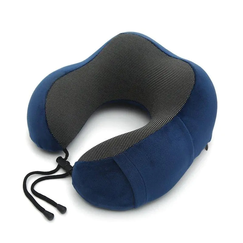 Orthopedic Neck Massaging Pillow For Travel With Eye Mask And Ear Protector