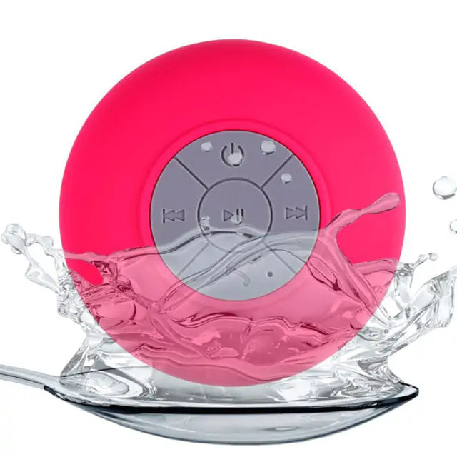 Mini Bluetooth Speaker Portable Waterproof Wireless Handsfree Speakers for Showers Bathroom Sucker Bluetooth Speaker Sound Box - Fit & Fab Essentials