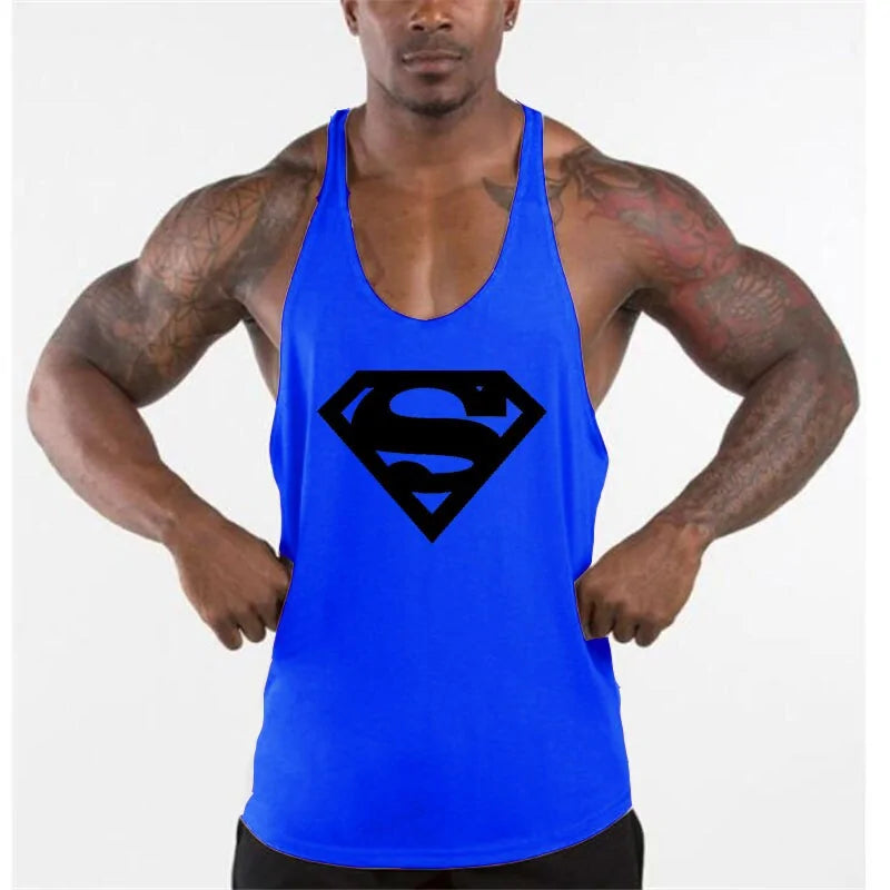 Bodybuilding Cotton Gym Sleeveless Tank Top for Men