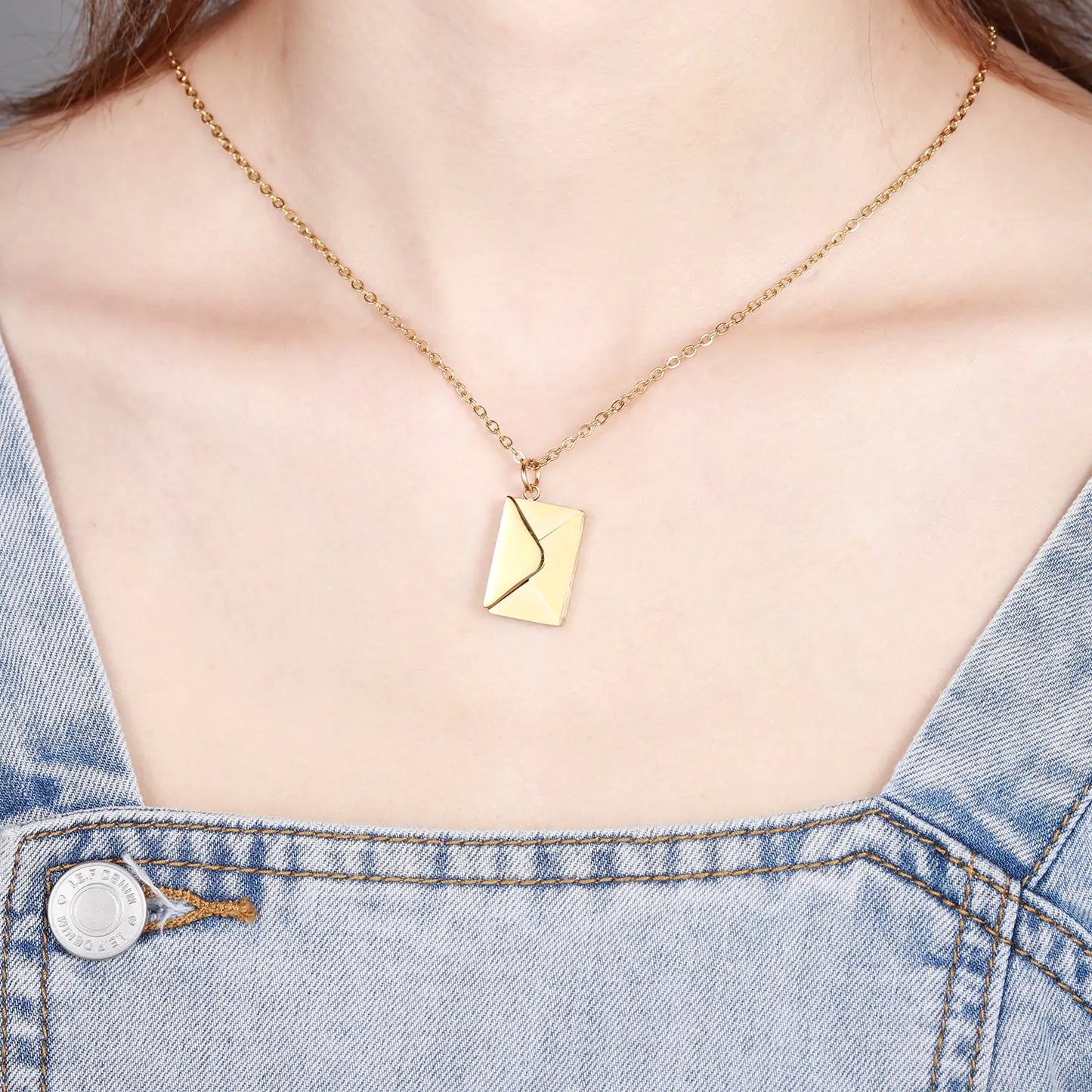 LovelyLetters™ Envelope Necklace