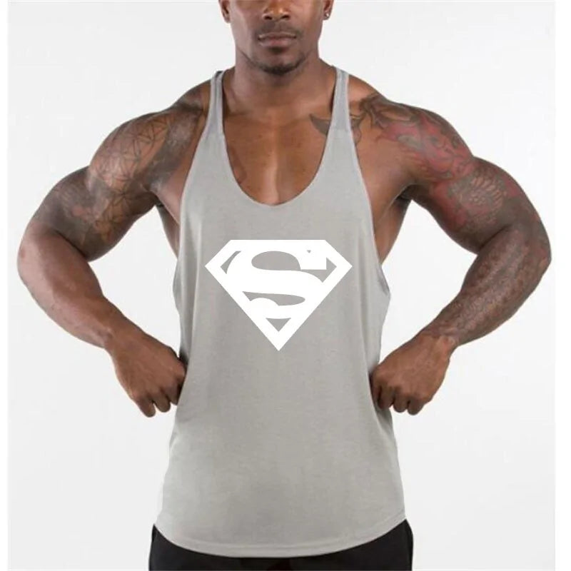 Bodybuilding Cotton Gym Sleeveless Tank Top for Men