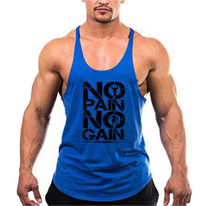 Bodybuilding Cotton Gym Sleeveless Tank Top for Men