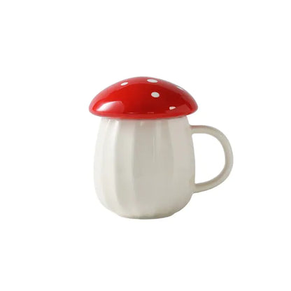 Mushroom Magic™ Ceramic Coffee Mug - your whimsical companion for delightful sips! 🍄