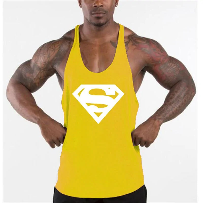 Bodybuilding Cotton Gym Sleeveless Tank Top for Men