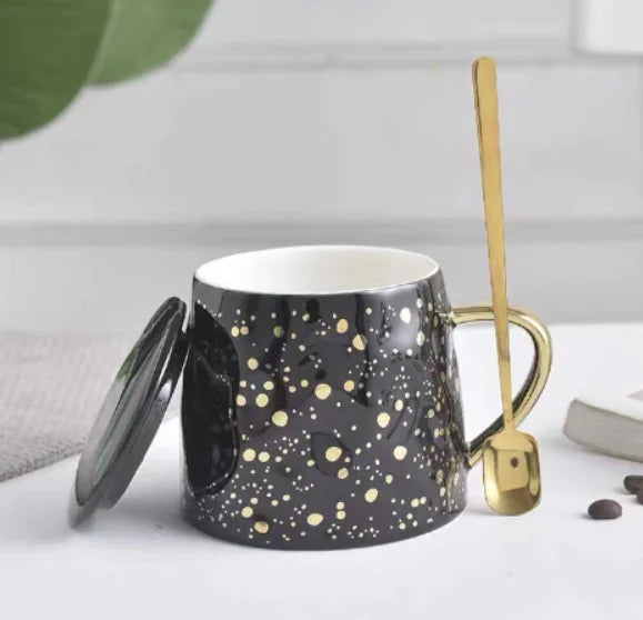 Starry Sky Ceramic Mug - Fit & Fab Essentials