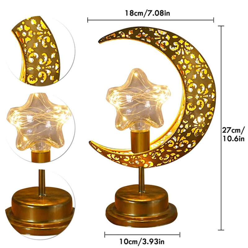 Lunar Glow: LED Moon Night Lamp with Stand for Dreamy Nights - Fit & Fab Essentials