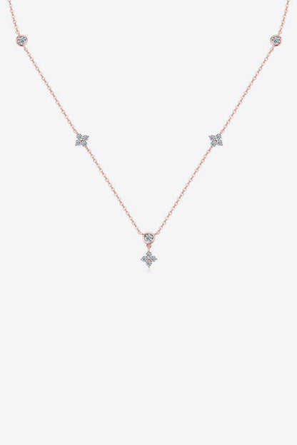 Moissanite 925 Sterling Silver Necklace - Fit & Fab Essentials