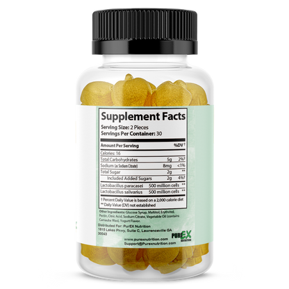 Pure Probiotic Gummies - Fit & Fab Essentials